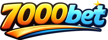 7000bet হোমপেজের বেগুনি লোগো